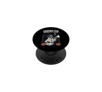 Halloween Security Guard - Keeping The Creeps Out PopSockets Adhesive PopGrip