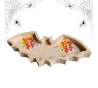Halloween Serving Tray Wooden Ghost Pumpkin Funny Serving Dishes