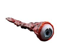 Halloween Severed Eyeball | Horror Fake Bloody Eyeballs | Realistic Human Ripped Out Eyeball Fake Dead Head Props | Funny Eyes for Carnival, Cosplay, Horror Soft Bloodshot Eyes for for Party Favors