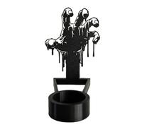 Halloween Shadow Stand Creative Candlestick Projection Candle Stand Decor (Hand)