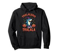 Halloween Shark Tralalero Tralala Italian Brainrot Meme Kids Pullover Hoodie
