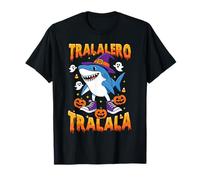 Halloween Shark Tralalero Tralala Italian Brainrot Meme Kids T-Shirt
