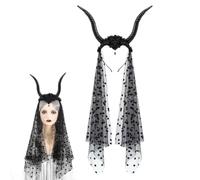 Halloween Sheep Horn Headband Spooky Dark Scary Cosplay Headwear