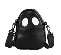 Halloween Shoulder Bag Women Shoulder Bag Halloween Funny Purse for Women PU Shoulder Bag Mobile Phone Bags Shoulder Bag Northern Lights Bags Ladies Original, black, One Size