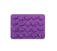 Halloween Silicone Baking Mold for Chocolate, JSC4187 | , Fondant, Mousse Desserts, Holiday Party Treat Tray