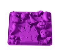 Halloween Silicone Baking Mold for Chocolate, JSC4620 | , Fondant, Mousse Desserts, Holiday Party Treat Tray