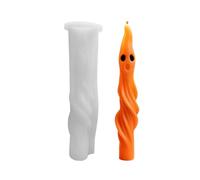 Halloween Silicone Candle Moulds - Silicone Halloween Spiral Ghost Figure - Haunted Craft Casting Mould - For Home, Apartment, Holidays, Gatherings, Parties, Mantle, Fireplace and Dining Room Tables