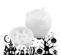 Halloween Silicone Mold, Resin Moulds, 3.46x2.72in Reusable Easy Release Design, Portable Crafting Tool, Epoxy Casting Supplies for Projects, Holiday Decor, Boys, Girls, Crafters