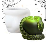 Halloween Silicone Molds, Silicone Ornament Mould, Easy Release Mold, Craft Epoxy Resin, Plaster Decoration Kit, Themed Party Supplies, DIY Creative Tools for Resin Plaster Decorations