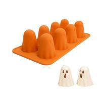 Halloween Silicone Mould, Silicone Mould Autumn, Chocolate Mould, Ghost Pudding Mould, Baking Mould for Chocolate, Halloween Silicone Mould, Silicone Mould Ghosts
