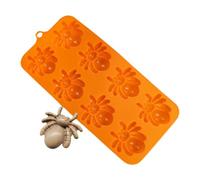Halloween Silicone Mould, Spider Broom Pumpkin Molds, Silicone Mould Easy Release For Chocolate Wax Resin Candle Cupcake Embellishments Fondant Craft Supplies