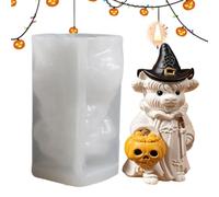 Halloween Silicone Moulds 3D Cow Silicone Mould Craft | Silicone Candle Shapes for Art and Halloween Decoration, Home, Bedroom, Haunted House, Table