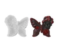 Halloween Silicone Moulds Casting Moulds, Candle Making Set, Candles Silicone Moulds, Skull Snakes Head, Silicone Casting Moulds for Concrete, Candle Moulds for Casting, Day of the Dead Decoration
