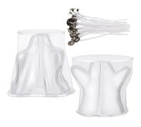 Halloween Silicone Moulds, Pack of 2 Ghost Moulds for Resin Casting, for Party, Wedding, Centre Pieces at Home