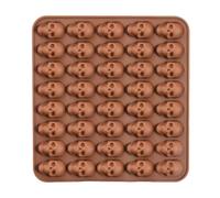 Halloween Silicone Moulds - Skull Candy Mould - Reusable Non-Stick Silicone Moulds with Easy Release for Sweets, Chocolates, Jellies, Gummy Bears, Holiday and Halloween Crafts