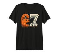 Halloween Six Seven 6 7 Meme Jack O Lantern 6-7 Pumpkin Premium T-Shirt