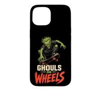 Halloween Skateboarding Ghouls On Wheels Spooky Ghoul Case for iPhone 15