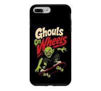 Halloween Skateboarding Ghouls On Wheels Spooky Ghoul Case for iPhone 7 Plus/8 Plus