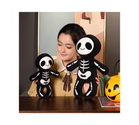 Halloween Skeleton Bob Plush Toy Stuffed Doll Funny Home Decor Kid Birthday Gift