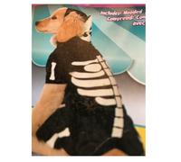 Halloween Skeleton Costume for Dog Jumpsuit Glow in the Dark S - L