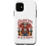 Halloween Skeleton Cowboy Mexican Culture Case for iPhone 11