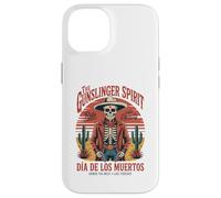 Halloween Skeleton Cowboy Mexican Culture Case for iPhone 14