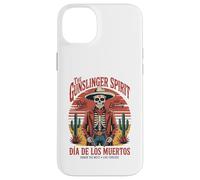 Halloween Skeleton Cowboy Mexican Culture Case for iPhone 14 Plus