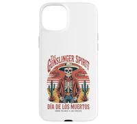 Halloween Skeleton Cowboy Mexican Culture Case for iPhone 15 Plus