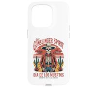 Halloween Skeleton Cowboy Mexican Culture Case for iPhone 15 Pro