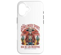 Halloween Skeleton Cowboy Mexican Culture Case for iPhone 16