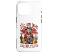 Halloween Skeleton Cowboy Mexican Culture Case for iPhone 16 Pro