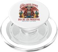 Halloween Skeleton Cowboy Mexican Culture PopSockets PopGrip for MagSafe