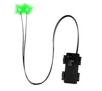 Halloween Skeleton Eyes LED Lights with 75cm Timer | Glowing Decorations with Creepy Eyes for Skull Pumpkin Tombstone Tombstone Indoor Outdoor Use