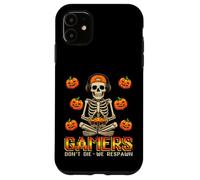 Halloween Skeleton Gamers Dont Die We Respawn Gaming Mens Case for iPhone 11