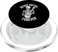 Halloween Skeleton Guitar HEAVY FOREVER Rock Music PopSockets PopGrip for MagSafe