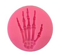 Halloween Skeleton Hand Shape Silicone Cake Mold Bakeware Mould For Cookie Chocolate Jelly Candy Fondant Cake Decorating Tools