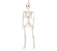 Halloween Skeleton - Human Full Body Bones Halloween Decoration | 2.95Ft Human Bones Ornament with Posable Joints for Indoor Outdoor Yard Garden Lawn Porch