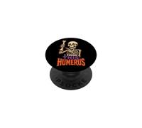 Halloween Skeleton I Found This Humerus Funny Pun Bone PopSockets Adhesive PopGrip