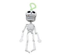 Halloween Skeleton Key Ring - Skeleton Key Ring, Gothic Skull Keyring Pendant Charm | Key Chain Accessories, Horror Skeleton Charm Keyring for Girls, White, Siehe Beschreibung