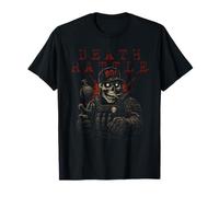Halloween Skeleton Ops Death Rattle Military Skeleton T-Shirt