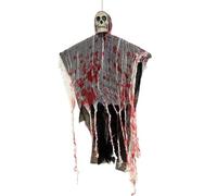Halloween Skeleton Ornaments - Spooky Pendant Creepy Hanging Decoration | Haunted House Skeleton Prop With Cotton Yarn Distinctive Horror Ornament For Escape Room Garden Porch Yard Party Celebration