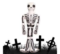 Halloween Skeleton - Plush | 40cm | Portable Human Skeleton Stuffed Bone Doll for Kids Homes Sofa Bed Offices Sofa Small Decor Holiday Home Decor