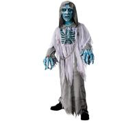 HALLOWEEN Skeleton Reaper Zombie Boys Fancy Dress Costumes Horror Kids Children