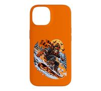 Halloween Skeleton Snowboarder Case for iPhone 14