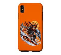 Halloween Skeleton Snowboarder Case for iPhone XS Max
