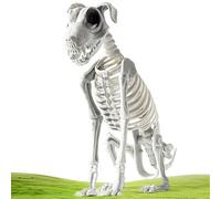 Halloween Skeleton - Spooky Decorative Dog, Bone Sculpture Dog Sculpture | Realistic Skeleton Puppy Display for Haunted House Spooky Bone Art Decoration Halloween Party, Figurine Yard Decoration
