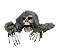 Halloween Skeleton Stakes - Horror Scene Prop for Outdoor Graveyard, Backyard, Garden, Lawn, Pathway with Life-Size Skeleton Display, Haunted Trail Decoration for Event Parties