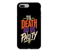 Halloween Skeleton Til Death Do Us Party Spooky Season Funny Case for iPhone 7 Plus/8 Plus