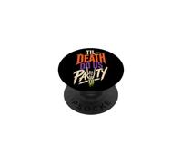 Halloween Skeleton Til Death Do Us Party Spooky Season Funny PopSockets Adhesive PopGrip