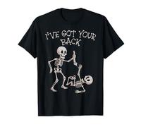 Halloween Skeletons I've Got Your Back T-Shirt